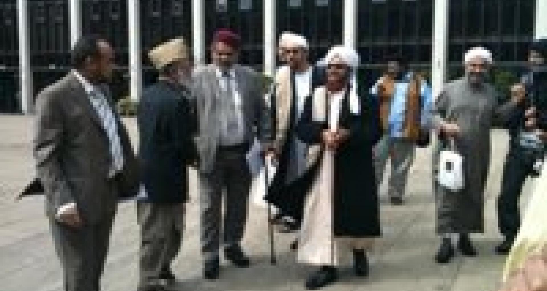 وصول الحبيب إلى مسجد حديقة ريجنتس في لندن