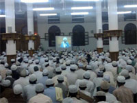 الاحتفال بالذكرى السادسة عشرة لافتتاح دار المصطفى الاحتفال بالذكرى السادسة عشرة لافتتاح دار المصطفى