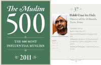 اختيار الحبيب عمر في المرتبة 37 ضمن قائمة أبرز 500 شخصية إسلامية بالعالم