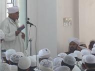 الوعظ والتذكير في حولية الحبيب العلامة سالم بن حفيظ بمنطقة مشطة