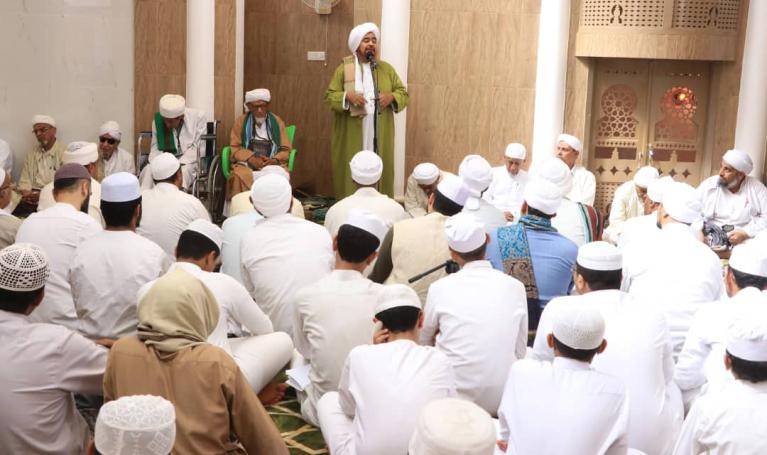 افتتاح مسجد أنوار قباء، في مدارس دار المصطفى الأهلية، سيئون 17 جمادى الآخرة 1444